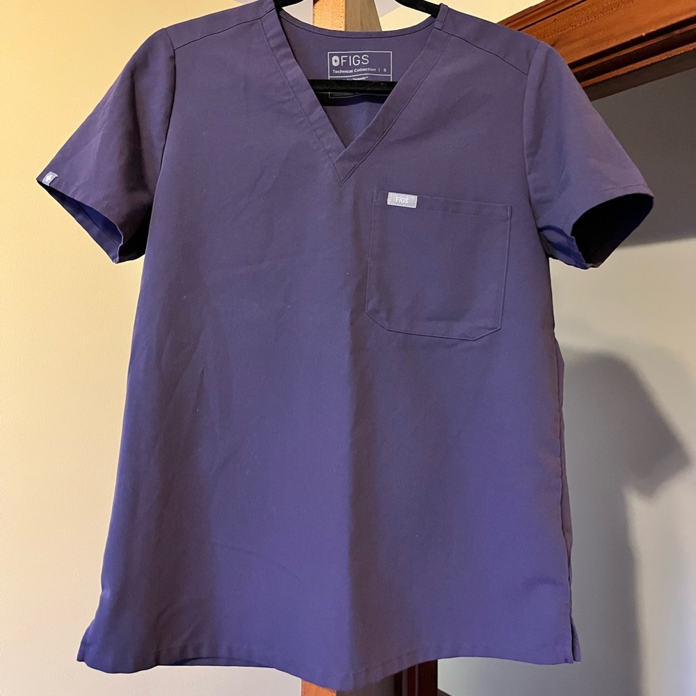 Figs Purple Shadow scrub set small Catarina and small regular Zamora